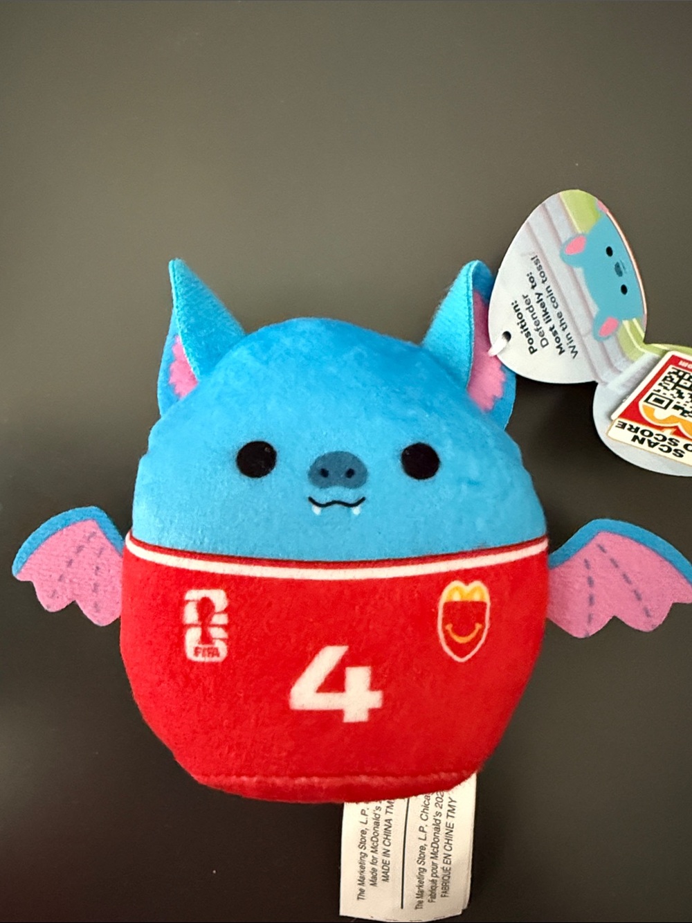 Squishmallows FIFA Boyle McDonalds HappyMeal